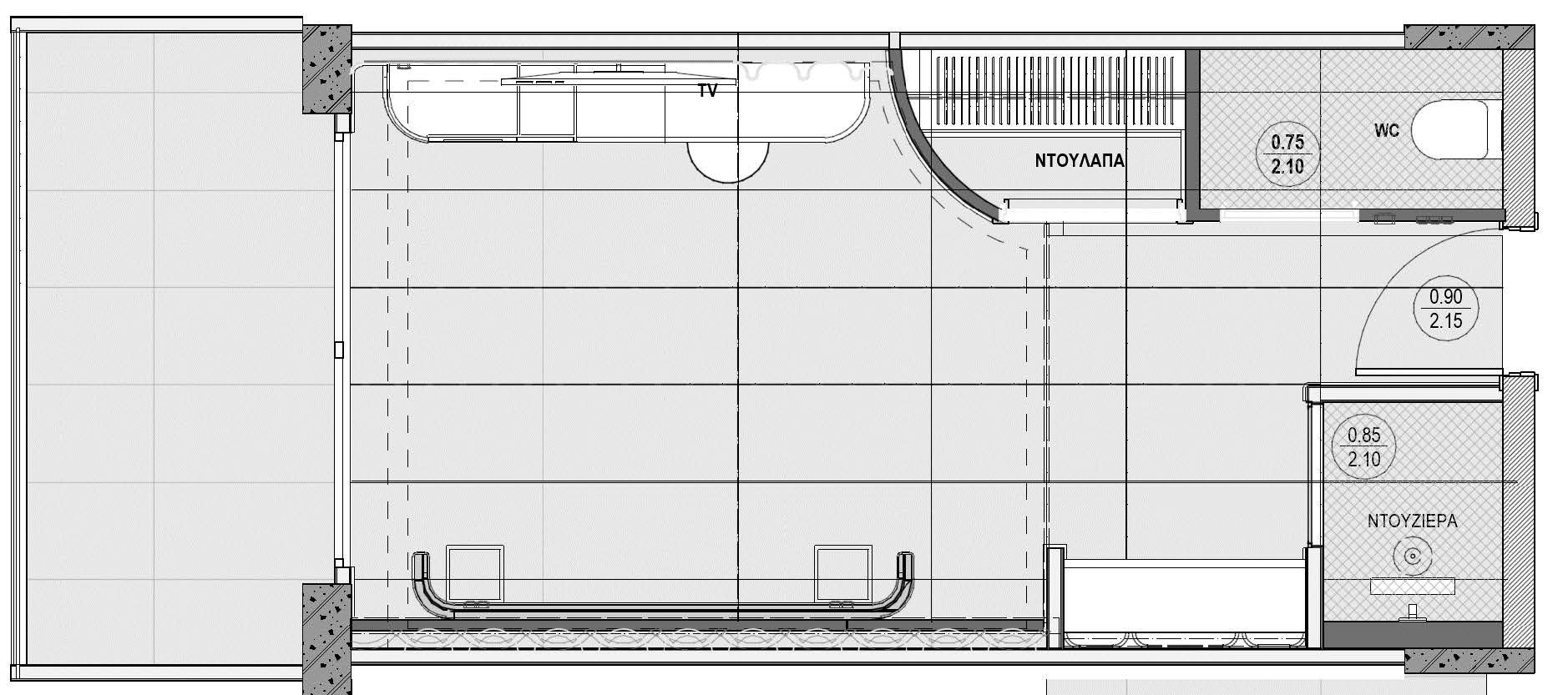 Room type A1 Plan