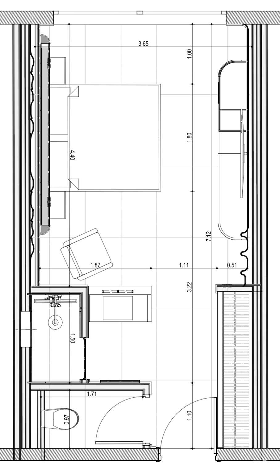 Room type A2 Plan